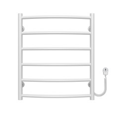 Рушникосушарка електрична Класік П6 500х600 Deffi Білий EF16 (C.DK.60.50.6.E.W.R.5)