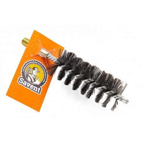 Щітка металева Savent 40 мм для чищення теплообмінника котлів та труб Щітка металева Savent 40 мм для чищення теплообмінника котлів та труб