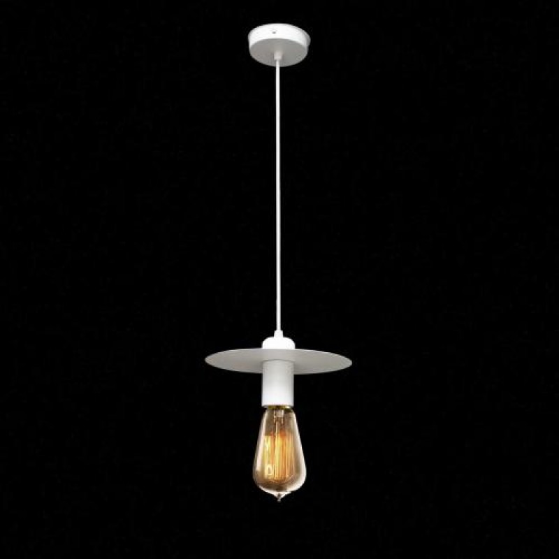 Світильник підвісний у стилі лофт MSK Electric Disk NL 2009 WH