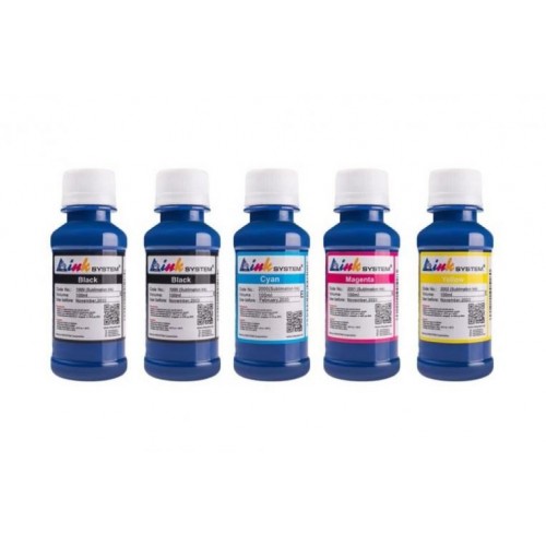 Комплект чорнила INKSYSTEM Epson T30 100 мл 5 шт Різнокольоровий (8888) Комплект чорнила INKSYSTEM Epson T30 100 мл 5 шт Різнокольоровий (8888)
