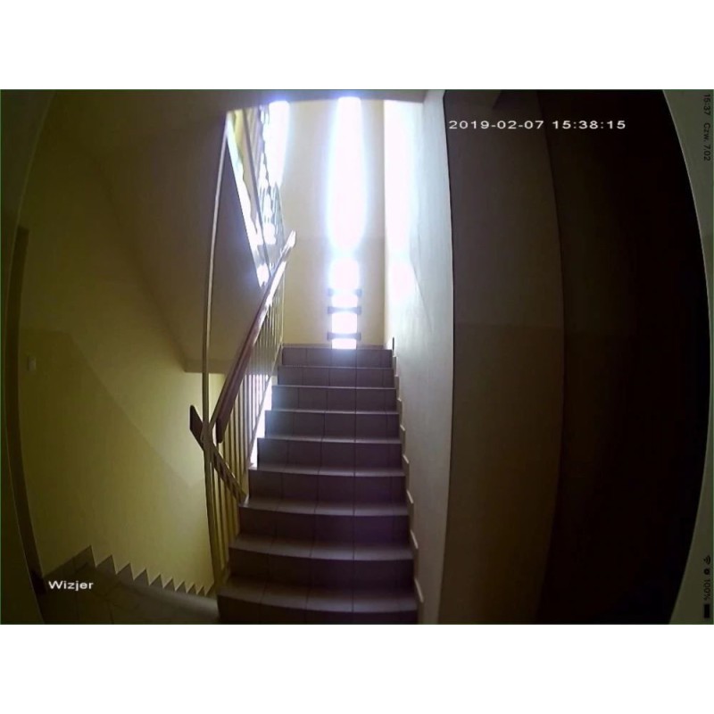 Камера в глазок двері з високою якістю відео  SMTKEY SAH200-D, 2 Мп, FullHD 1080P, AHD стандарт