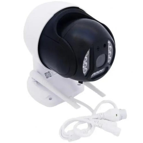 IP камера відеоспостереження P20 v380 APP Wi-Fi 3MP 4G вулична з віддаленим доступом White IP камера відеоспостереження P20 v380 APP Wi-Fi 3MP 4G вулична з віддаленим доступом White