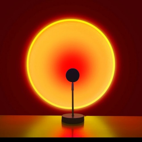 Проекційна настільна LED лампа RIAS Sunset Lamp YY-8086 Захід сонця USB 7W (3_01498) Проекційна настільна LED лампа RIAS Sunset Lamp YY-8086 Захід сонця USB 7W (3_01498)