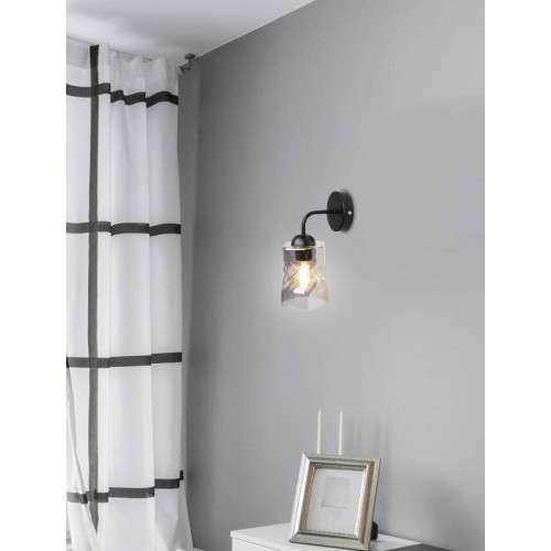Бра Candellux Felis 16x27 см Чорний (21-00125)
