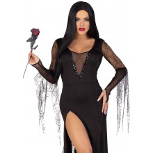 Еротичний костюм Мортіші Аддамс Leg Avenue Sexy Spooky Morticia L