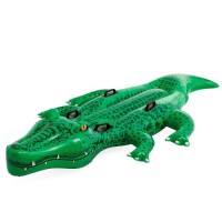Дитячий надувний плотик для катання Intex 58562 «Крокодил», 203 х 114 см