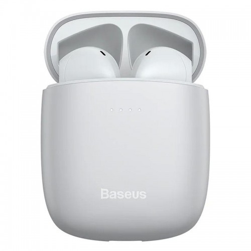 Бездротові навушники Bluetooth BASEUS Encok W04 True Wireless Earphones NGW04-02 (Білі)