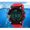Спортивний годинник з Bluetooth Skmei 1227 red