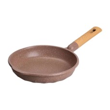Сковорода алюмінієва з мармуровим антипригарним покриттям MGC 24 см Коричневий (HP-4-418CO)