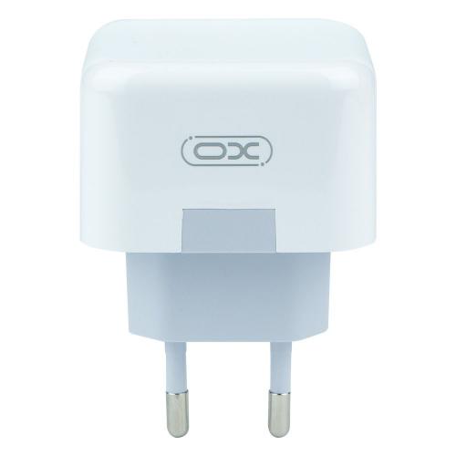 Мережевий зарядний пристрій XO L102 EU Dual QC3.0 type-C port 35W 3A White Мережевий зарядний пристрій XO L102 EU Dual QC3.0 type-C port 35W 3A White