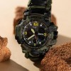 Чоловічий наручний годинник BESTA Life Pro з компасом Хакі