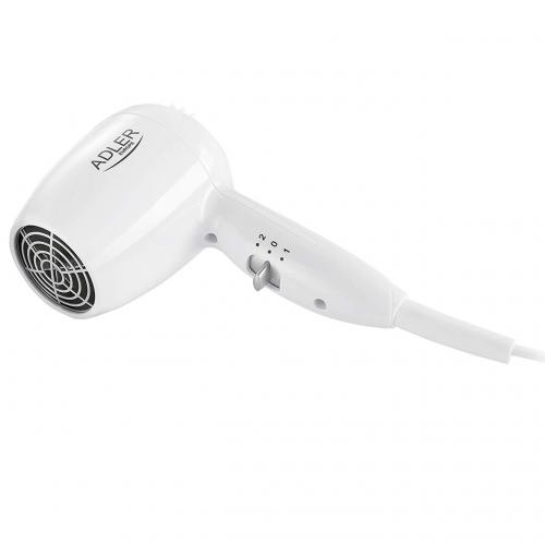 Фен для готелів готелів і басейнів Adler AD 2252 1600W White Фен для готелів готелів і басейнів Adler AD 2252 1600W White