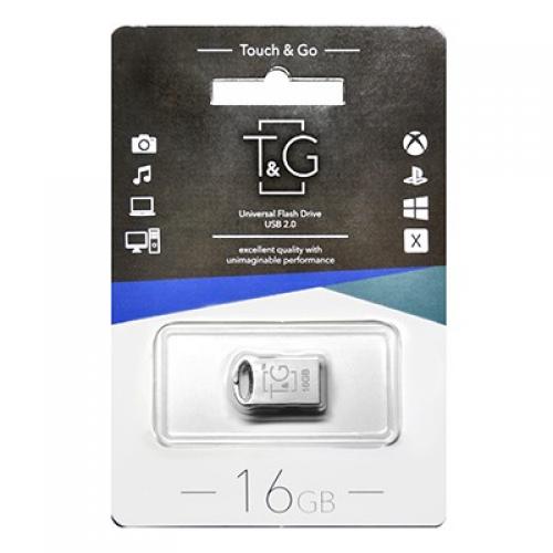 Флеш-накопичувач USB 16GB T&G 105 Metal Series Silver (TG105-16G) в інтернет супермаркеті PbayMarket!