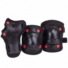 Комплект захисту Zelart SK-2332 S Чорний