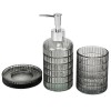 Набір для ванної Meri на 3 предмети Сірий Sabefet AL230395