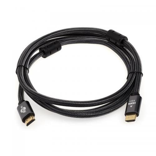 Кабель Atcom (AT23781) Premium HDMI-HDMI ver 2.1, 4К, 1м, Black, пакет в інтернет супермаркеті PbayMarket!