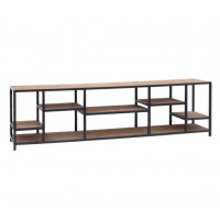 Тумба підставка для TV у стилі Loft NS-2162 680x2000x300 мм Черный Тумба підставка для TV у стилі Loft NS-2162 680x2000x300 мм Черный