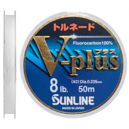 Флюорокарбон Sunline V-Plus 50m #2.0/0.235mm 4.0kg (1013-1658.07.26) Флюорокарбон Sunline V-Plus 50m #2.0/0.235mm 4.0kg (1013-1658.07.26)
