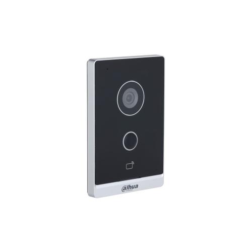 Wi-Fi відеопанель Dahua DHI-VTO2211G-WP-S2 Mifare 2 Мп Чорно-сріблястий (301979)