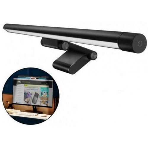 Лампа на монітор скрінбар BASEUS 5W 2800-6500K USB 5V Black (DGIWK-P01) Лампа на монітор скрінбар BASEUS 5W 2800-6500K USB 5V Black (DGIWK-P01)