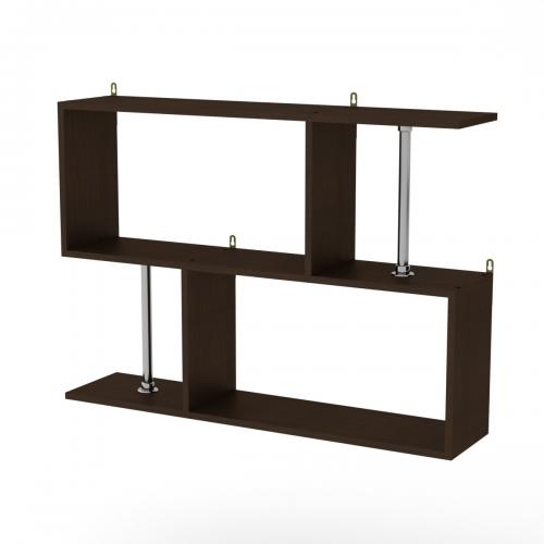 Полиця настінна Компанит П 9 Венге (Pol-156) Полиця настінна Компанит П 9 Венге (Pol-156)