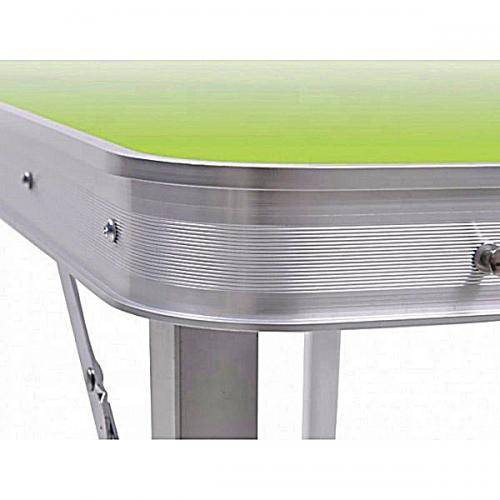 Стіл для пікніка розкладний зі стільцями посилений 4life 120х60х55/60/70 см із Парасолькою 180 см у подарунок 3 режими висоти Зелений Стіл для пікніка розкладний зі стільцями посилений 4life 120х60х55/60/70 см із Парасолькою 180 см у подарунок 3 режими висоти Зелений