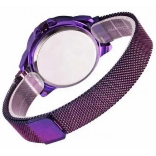 Годинник жіночий Classic Diamonds 40 мм Фіолетовий (2104618462) Годинник жіночий Classic Diamonds 40 мм Фіолетовий (2104618462)