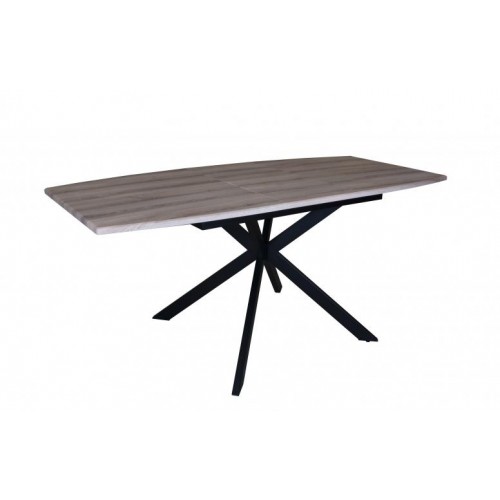 Стіл Max's furniture Брайтон 85х140/180х75 см Ясінь + Чорний Стіл Max's furniture Брайтон 85х140/180х75 см Ясінь + Чорний