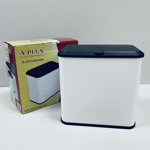 Сміттєвий бак A-PLUS 1809 25,5х15,7х25 см Сміттєвий бак A-PLUS 1809 25,5х15,7х25 см