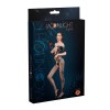 Бодістокінг з доступом Moonlight Model 10 XS-L Black, імітація шнурівки, квітковий декор, відкриті п в інтернет супермаркеті PbayMarket!