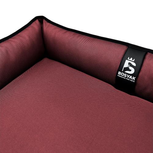 Лежак ліжко для собак та котів EGO Bosyak Waterproof M 75х65 Бордовий (спальне місце для собак та котів) Лежак ліжко для собак та котів EGO Bosyak Waterproof M 75х65 Бордовий (спальне місце для собак та котів)