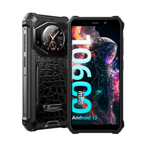 Захищений смартфон FOSSiBOT F101 Pro 8/128Gb Black