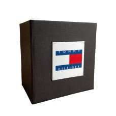 Подарункова упаковка-коробка для годинника Tommy Hilfiger Украина ТД Чорний 90х90х60 мм