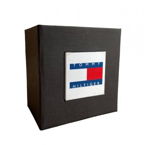 Подарункова упаковка-коробка для годинника Tommy Hilfiger Украина ТД Чорний 90х90х60 мм Подарункова упаковка-коробка для годинника Tommy Hilfiger Украина ТД Чорний 90х90х60 мм