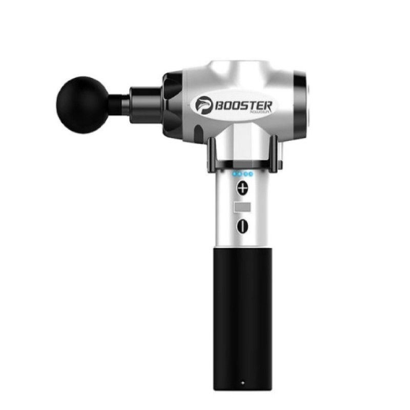 Масажер перкусійний м'язовий Booster Е Сріблястий (1255782908)