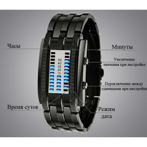Чоловічий годинник Skmei 0953 Чорний Чоловічий годинник Skmei 0953 Чорний