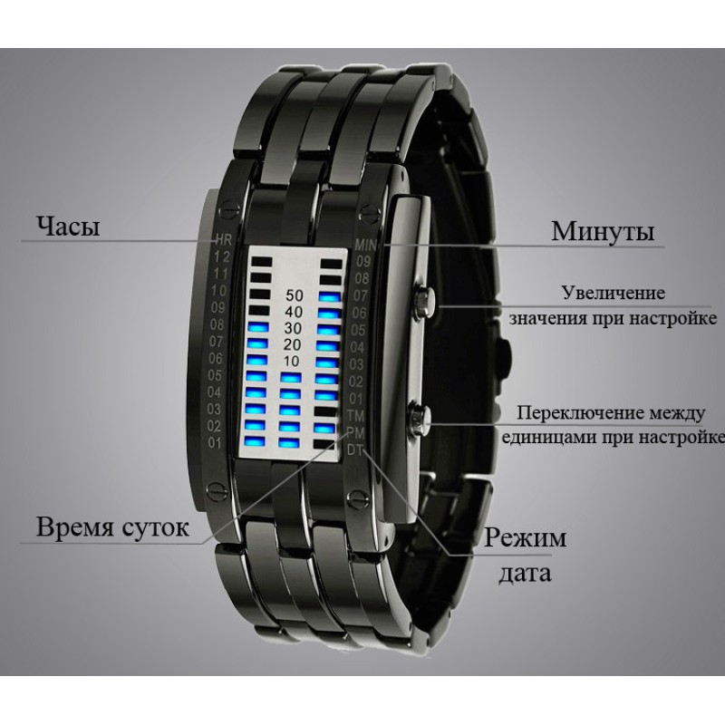 Чоловічий годинник Skmei 0953 Чорний