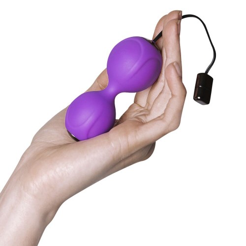 Вагінальні кульки з вібрацією Adrien Lastic Kegel Vibe Purple, діаметр 3,7 см в інтернет супермаркеті PbayMarket!