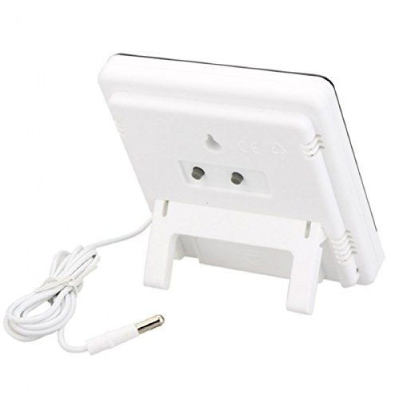 Термометр багатофункціональний Sinometer HTC-2, гігрометр, годинник, будильник, календар, зовнішній датчі