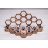 Сотова скринька-органайзер для 10 годинників ecoWalnut 7.8х59.7х23.5 см