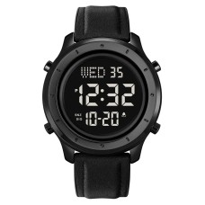 Чоловічий наручний електронний годинник Skmei 1864 Чорний