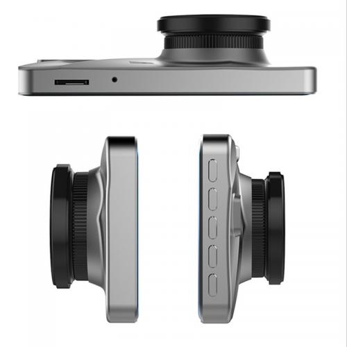 Відеореєстратор RIAS DVR A10 Full HD з виносною камерою заднього виду Silver (3sm_694892499)