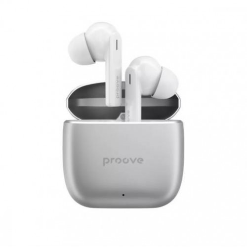 Бездротові навушники Proove Cold Sound TWS (silver/white)