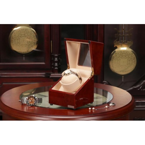 Скринька для підзаводу годинника Salvadore 1041/DBC/5 130х130х150 мм Коричнево-бежевий