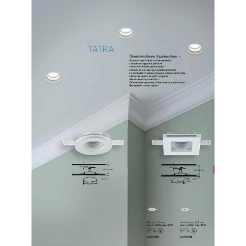 Точковий світильник TRIO TATRA (651300101) Точковий світильник TRIO TATRA (651300101)