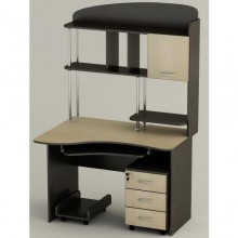 Стіл комп'ютерний Тиса Мебель СК-21 Венге 1760x800x1100 мм