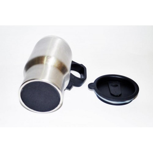 Термокухоль з підігрівом Electric Mug 12 V Сріблястий з чорним (73698839) Термокухоль з підігрівом Electric Mug 12 V Сріблястий з чорним (73698839)