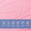 Панель 3D Pink Sticker Wall 700х700х6 мм Рожевий (D) SW-00001950