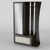 Передпокій Тиса Мебель-14 Венге Молочний 204.5x35x120 см Передпокій Тиса Мебель-14 Венге Молочний 204.5x35x120 см