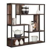 Настінна полиця в стилі Loft NS-1057 1030x1000x200 мм Черный Настінна полиця в стилі Loft NS-1057 1030x1000x200 мм Черный